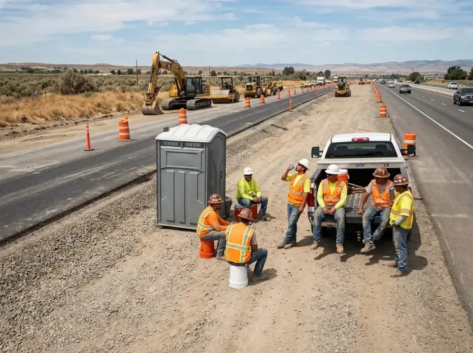 highway-road-construction-crew-007 — frequently asked questions, Porta Potty and Restroom Rentals in Laie, HI